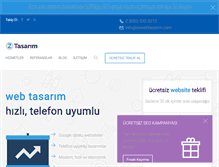 Tablet Screenshot of ozwebtasarim.com
